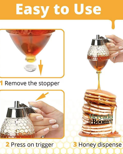 DISPENSADOR VERTEDERO DE MIEL